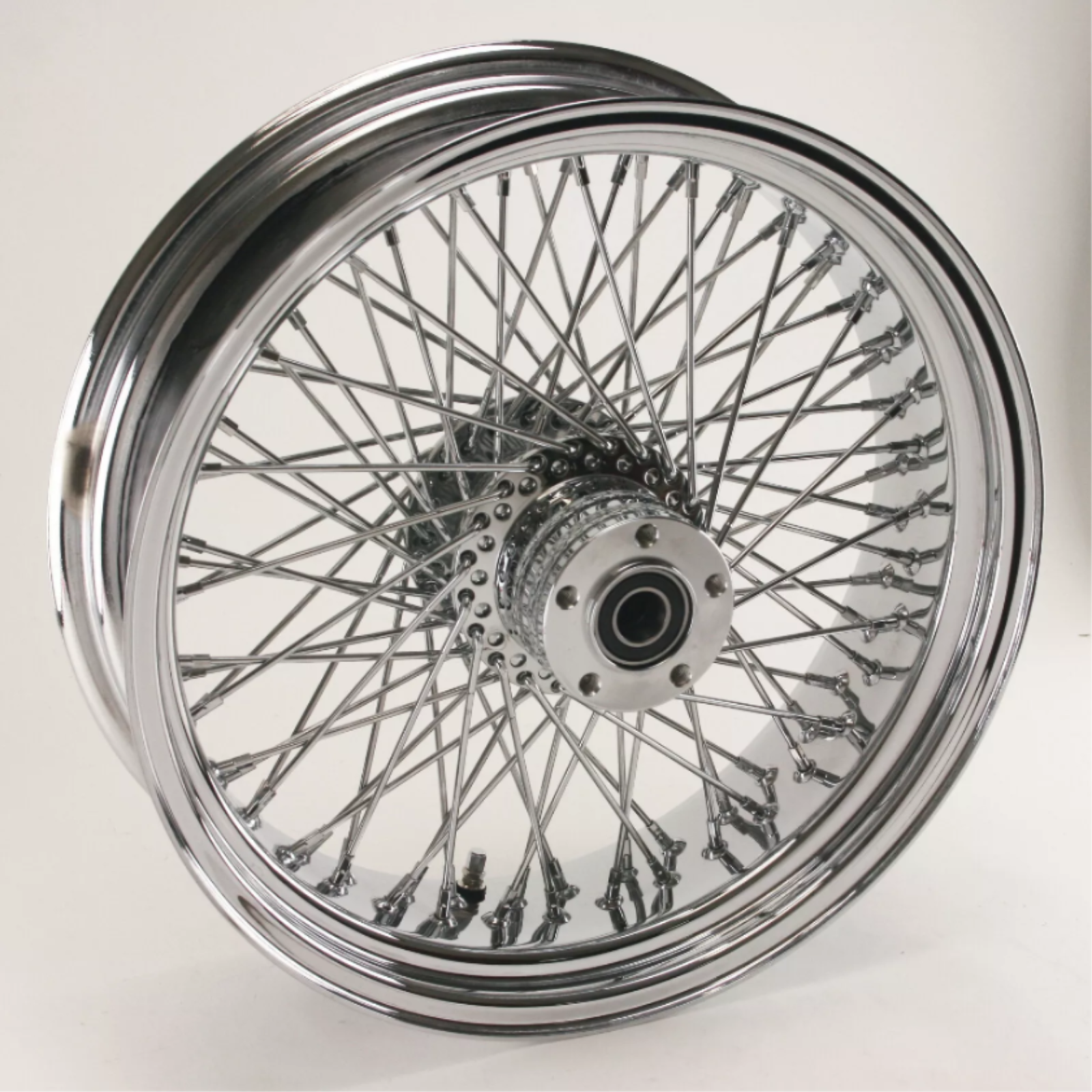 PartzBiz HD 3444713 - Chrome 16X3 80 Spoke ล้อหลัง 1984-99 Harley Softail Dyna Sportster FXR