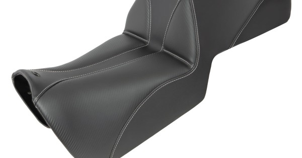 PartzBiz HD 3489414 - Saddlemen Adventure Tour Seat Standard คาร์บอนไฟเบอร์สีดำ Harley Pan America 21+