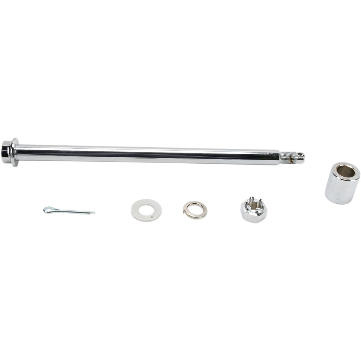 PartzBiz HD 3492716 - ชุดสเปเซอร์เพลาล้อหลังโครเมียม 3/4 นิ้ว 12 5/8‚” ยาว - 1980-1999 Harley Touring