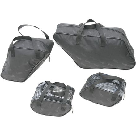 PartzBiz HD 3441240 - Saddlemen 4 ชิ้น Saddlebag Packing Cube Liner Set Harley Davidson FLH Touring