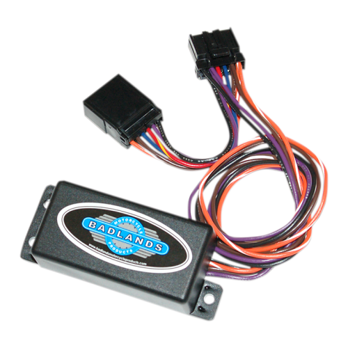 PartzBiz HD 3492367 - อีควอไลเซอร์โหลดสัญญาณไฟเลี้ยว Badlands III 12V Hard Wire Harley Big Twin XL 91-13