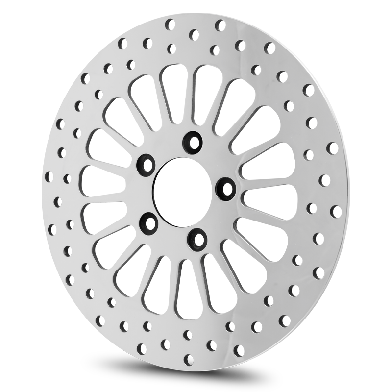 PartzBiz HD 3441497 - 11.5‚” โรเตอร์เบรกหลังแบบ Super Spoke 84-2021 Harley Softail Dyna Sportster Touring