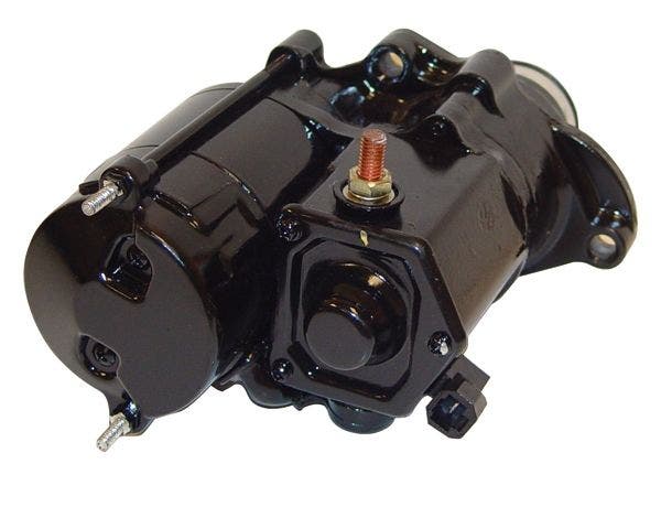 PartzBiz HD 4425317 - 1.4Kw สีดำ Starter Harley Heritage Fat Boy Dyna Touring 07-16 OE 31618-06A