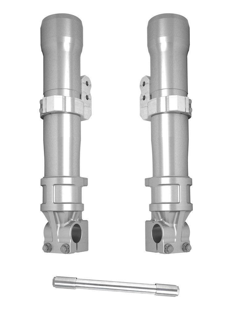 PartzBiz HD 4424829 - โลหะผสม Art 49LLFL-1 Clear Next Gen 49 มม. ตะเกียบส่วนล่าง Harley FL 16-Up 0403-0152 04030152 softail touring fat boy lo electra glide road street king Heritage bad boy crossbones breakout อัพเกรดที่ดีที่สุดสำหรับเปลี่ยนช่วงล่างด้านหน้า