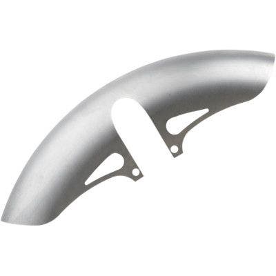 PartzBiz HD 4424448 - Arlen Ness 06-766 Raw Steel Shorty FXD49 21” บังโคลนหน้า 88-05 HD Dyna Softail 1401-0688 264275