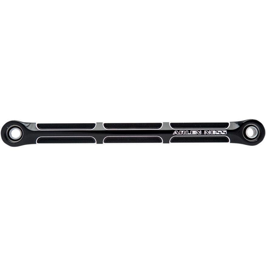 PartzBiz HD 4423882 - Arlen Ness Black Beveled Shift Linkage สำหรับ Harley FLHT & FL/FX Softail 84-15 | 19-933