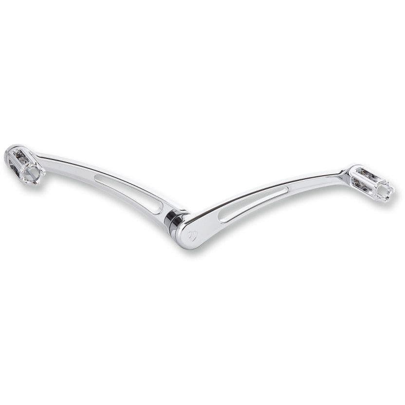 PartzBiz HD 4423631 - Arlen Ness Chrome Standard 10 Gauge Heel Toe Shifter Levers สำหรับ Harley Touring 84-17 | 40-106