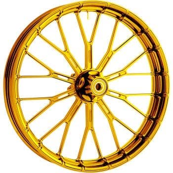 PartzBiz HD 4423570 - Arlen Ness Gold 18 ” x 5.5 ” Y-Spoke Rim แต่งล้อหน้า มอเตอร์ไซค์ 71-546