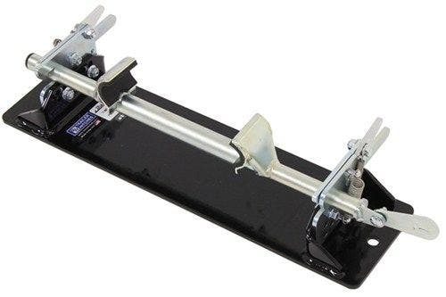PartzBiz HD 4423148 - B&W MC2302 Biker Bar Strapless แคลมป์บาร์รถจักรยานยนต์แบบถอดได้ Dyna Softail V-Rod