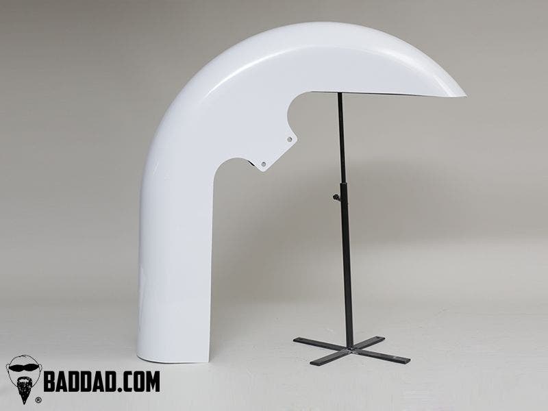 PartzBiz HD 4423109 - Bad Dad 23 ” Mo' FL ด้านหน้า Fender สำหรับ Harley FLH/T Touring 86-13 81191-1 electra แผนที่ tri street glide king bagger chopper milwaukee แปด
