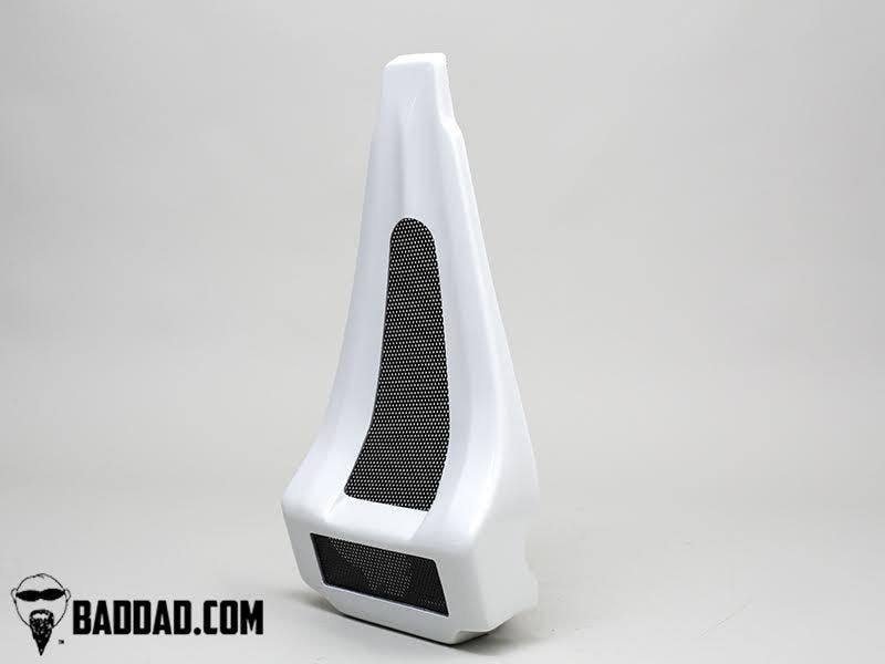 PartzBiz HD 4422988 - สปอยเลอร์คาง Bad Dad Classic Series พร้อมช่องระบายอากาศคู่ Harley Touring FLH/T 14-16 81195-2