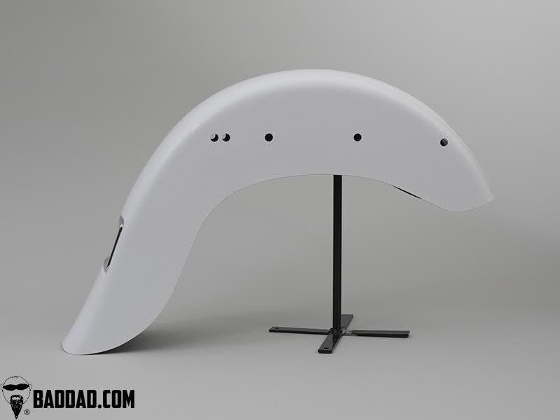 PartzBiz HD 4422975 - Bad Dad Raw 140mm Classic Stretched Fender Harley FL Softail 86-Up 81218