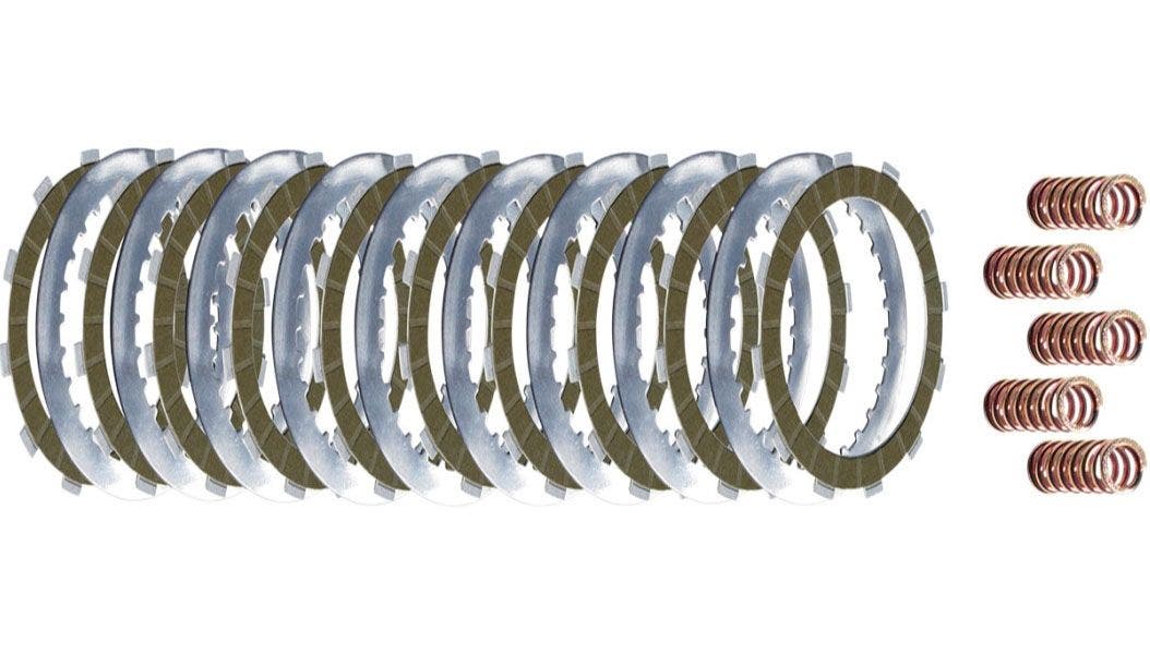 PartzBiz HD 4422488 - Belt Drives LTD ชุดคลัทช์จานเสริมประสิทธิภาพสูง 9 ชิ้น Harley V-Rod 02-08