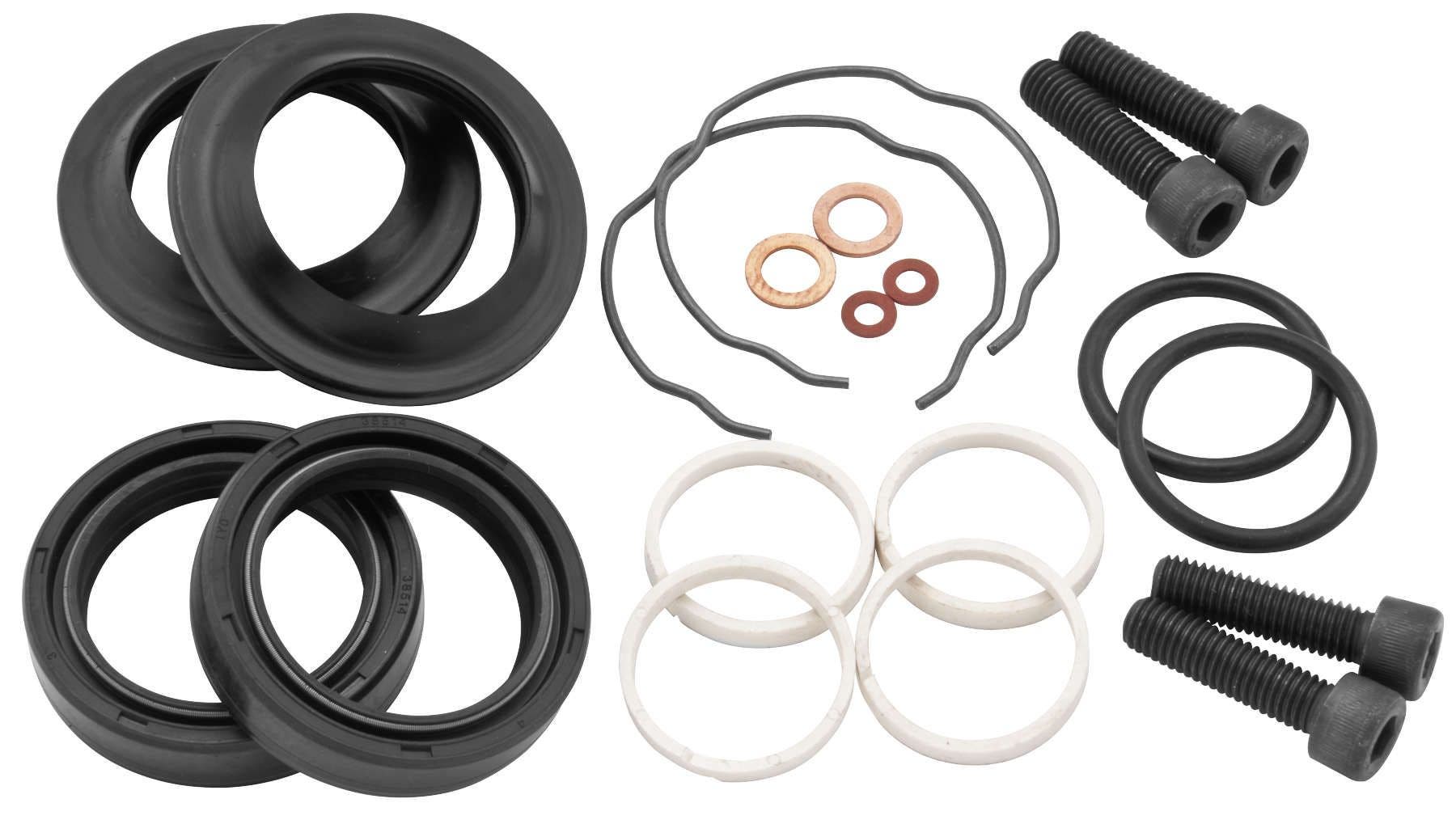 PartzBiz HD 4422383 - Bikers 39 มม.ซีล Rebuild Kit Harley Sportster XL 88-16 & Dyna FXD 91-05