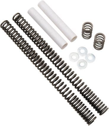 PartzBiz HD 4421603 - Burly ยี่ห้อ B28-100 41 มม.ชุดลดส้อม Lowboy 2 ” Harley Big Twin 80-17 touring dyna softail electra แผนที่กว้าง street glide king