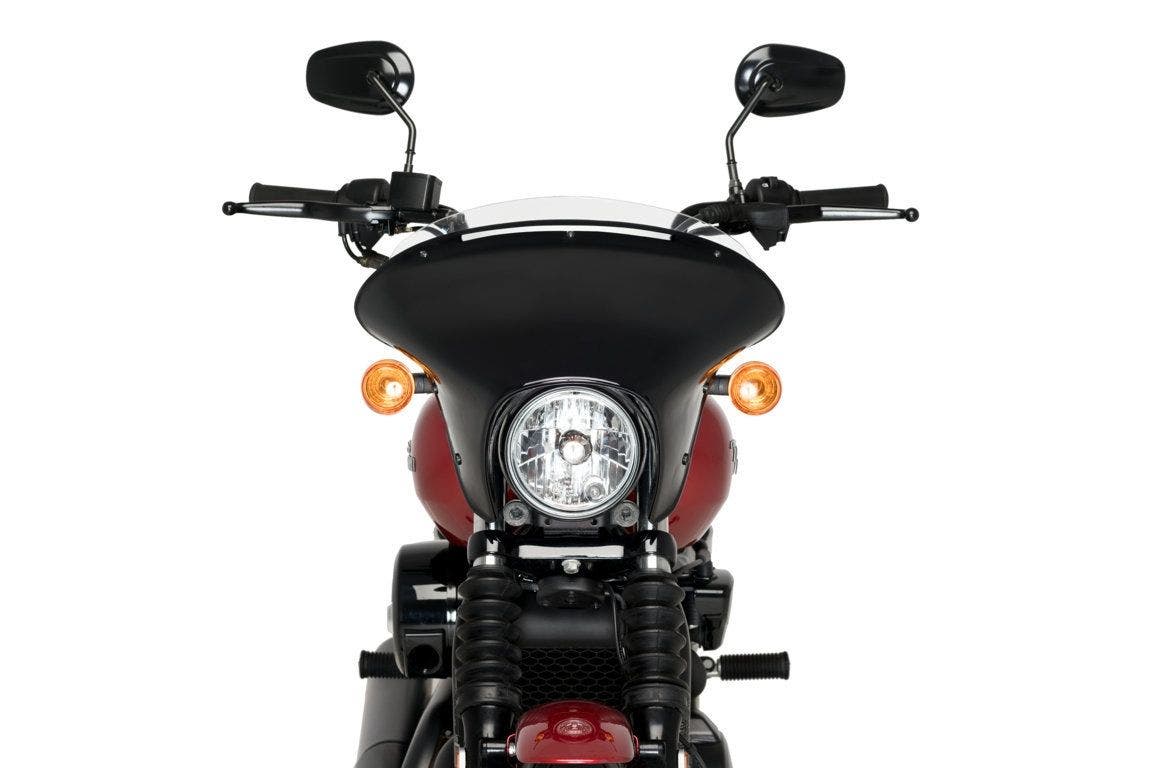 PartzBiz HD 4420190 - Custom Access Batwing SML แฟริ่งหน้าสั้น Smoke Harley Street XG750 16-Up