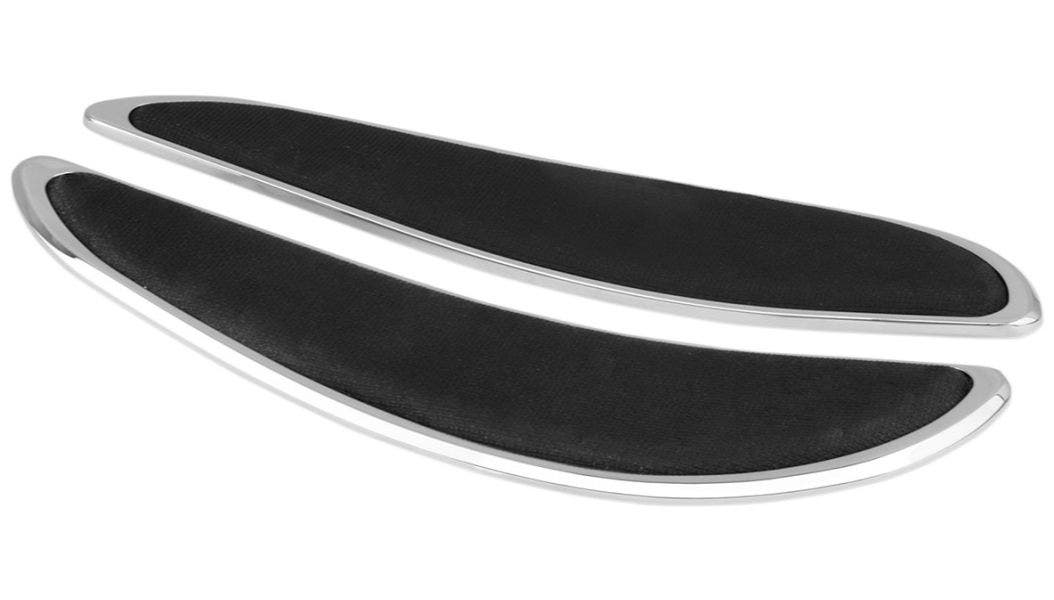 PartzBiz HD 4419073 - Cyclesmiths Chrome Banana Boards 19 ” พื้นบอร์ด Harley Softail Touring 80-20