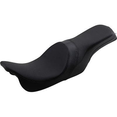 PartzBiz HD 4417694 - Drag Smooth Vinyl ตำแหน่งไปข้างหน้า Predator 2-Up Seat Harley FLH/T 08-Up 0801-1263 08011263 Harley-Davidson Electra Glide Road Glide Road King Street Glide Tri Glide FLHT FLHR FLTR FLHX