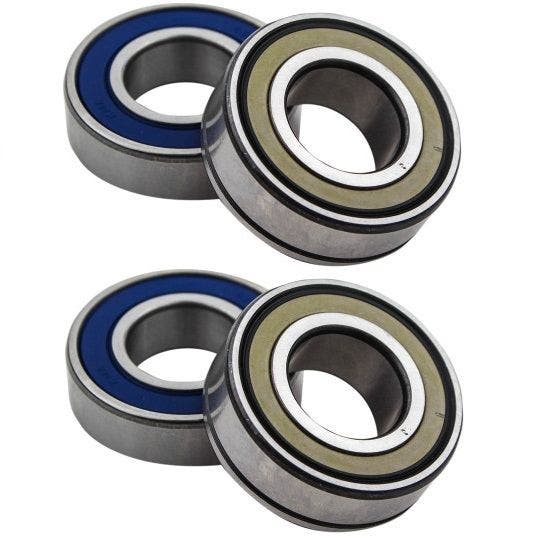 PartzBiz HD 4417655 - Drag Specialties ชุดลูกปืนล้อหน้า ABS ขนาด 1” สำหรับ 09-17 HD FL Touring Softail V-Rod Sportster XL ใหม่ที่ดีที่สุด คัสตอมชอปเปอร์ bobber bagger dresser replacement อัพเกรด 1 นิ้ว
