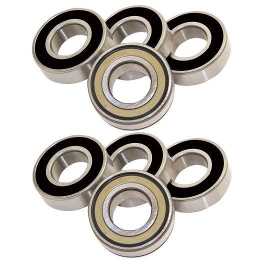 PartzBiz HD 4417656 - Drag Specialties ชุดลูกปืนล้อ ABS ด้านหลังขนาด 1” สำหรับปี 09-17 Harley FL Touring V-Rod อัพเกรดอะไหล่ทดแทนชอปเปอร์ bobber bagger แบบใหม่ที่ดีที่สุด 1 นิ้ว