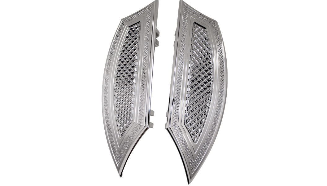 PartzBiz HD 4416480 - ไม้พื้นคนขับ Eddie Trotta 3/4 ” Crosscut สำหรับ Harley 80-23 Touring | ทีซี-553-3/4