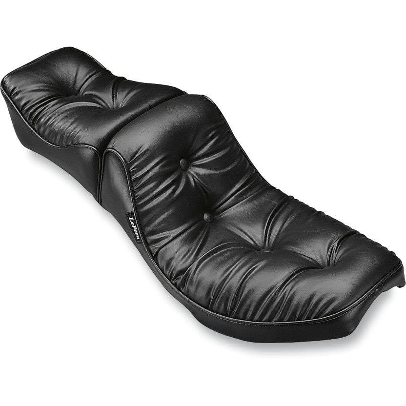 PartzBiz HD 4411104 - Le Pera L-132 หมอนผ้ากำมะหยี่ Regal 2 ที่นั่ง Harley Big Twin FX FL FLH 64-84 | L-132