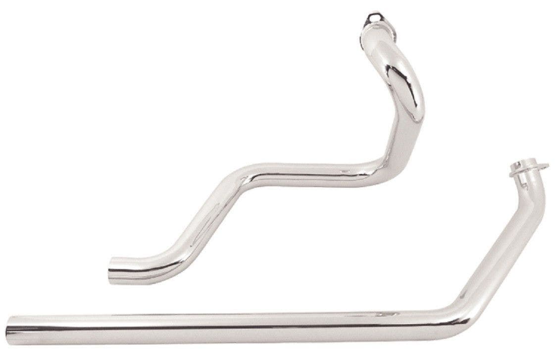PartzBiz HD 4408980 - MidWest 62-632 Chrome 1-3/4 ” ท่อไอเสีย Harley Shovelhead FLH '70-'84