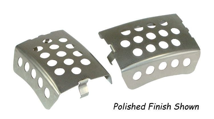 PartzBiz HD 4402783 - สแตนเลสด้านหน้า Caliper แทรกคู่ 58319 Harley 06-19 V-Rod Touring 42054-05 Bagger Dresser