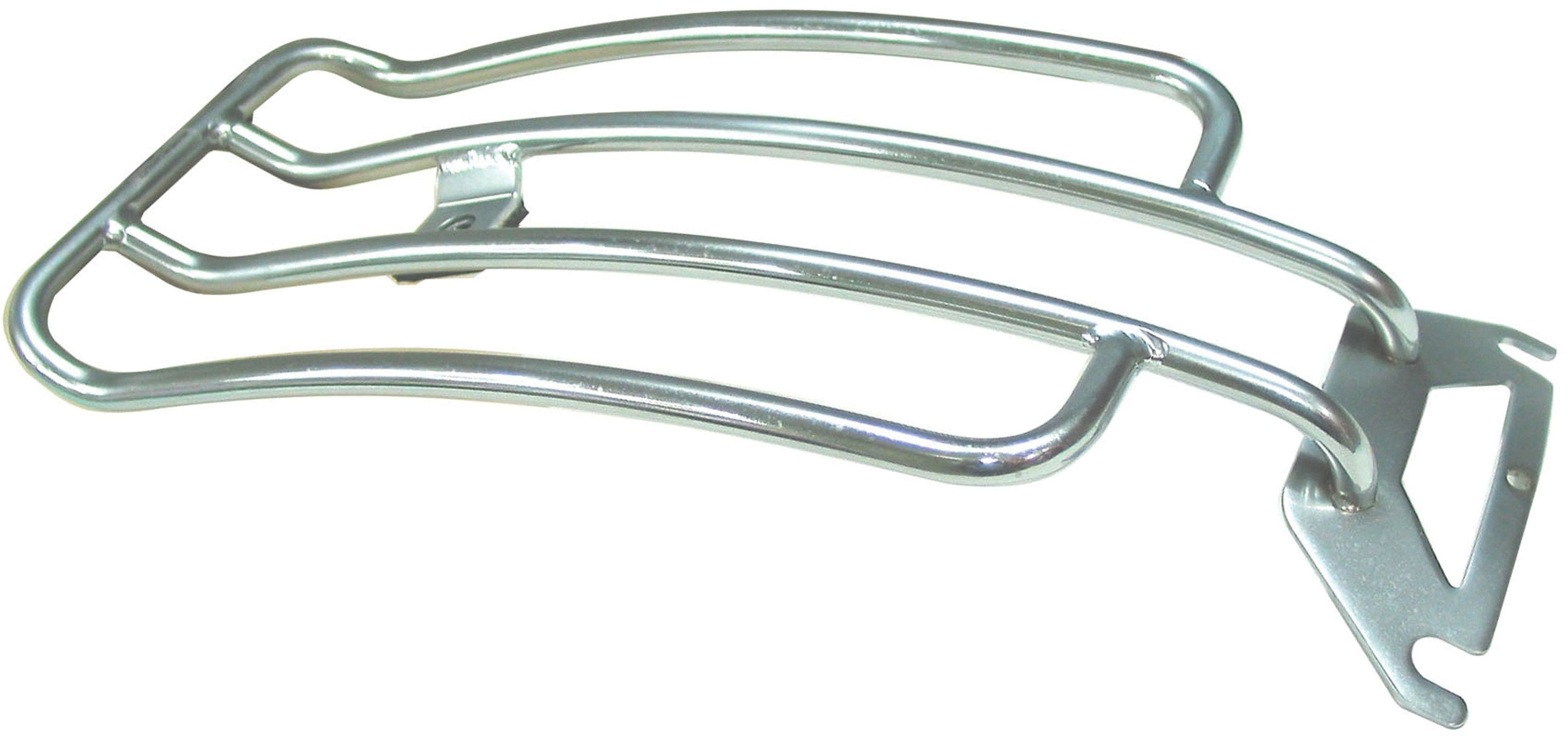 PartzBiz HD 4401888 - Ultima 121-22 Chrome Steel ชั้นวางสัมภาระด้านหลัง 97-05 Harley FL Touring dyna softail vrod sportster electra glide road king