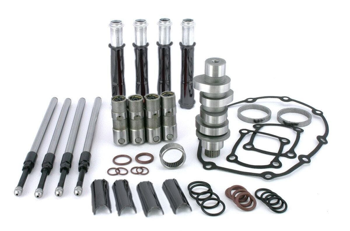 PartzBiz HD 4400055 - ซิป Performance 517-319B สีแดง Shift 472 Cam Zip Kit Harley Milwaukee-8 17-Up Harley Davidson Milwaukee 8 Eight Touring Bagger Dresser softail