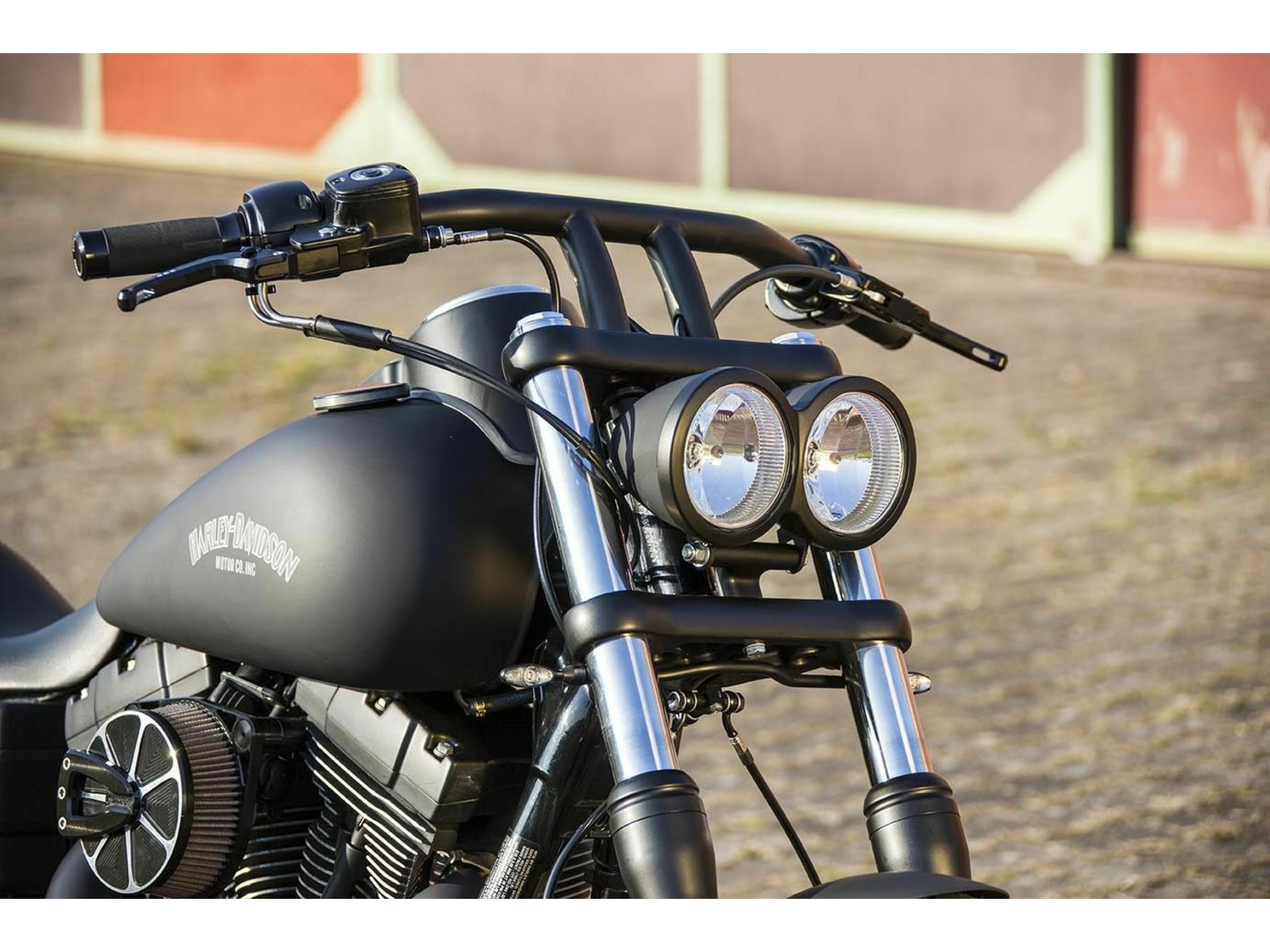 PartzBiz HD 5001186 - ขายึดไฟเลี้ยว Harley V-Rod 12 50-110034-0 Kellermann Rizoma pol.